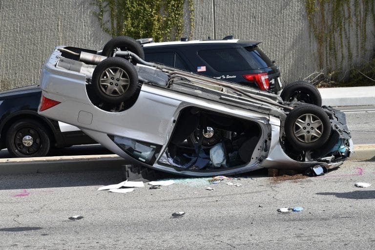 Accident scene